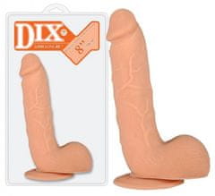 DIX Around 8" / Penis so semenníkmi a prísavkou