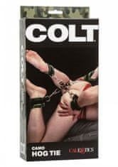 California Ex Novel Colt CAMO Putá California Exotic Hog Tie / maskáčové putá
