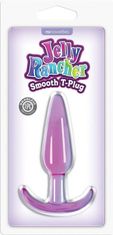 NS Novelties Jelly Rancher T-plug Smooth análny kolík, Purple