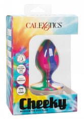 California Ex Novel CalExotics Cheeky Medium Tie-Dye Plug - analný silikónový kolík