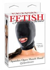 Fetish Fantasy Spandex Open Mouth Hood / maska na tvár
