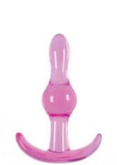 NS Novelties Jelly Rancher T-plug Wave análny kolík, Pink