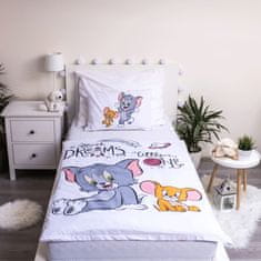 Jerry Fabrics Obliečky do postieľky Tom & Jerry 050 baby 100x135, 40x60 cm
