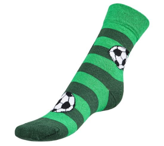 Ponožky detské Futbal - 20-24 - zelená