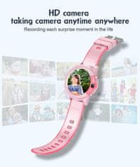 Wotchi Dětské Smartwatch WD36P s GPS lokátorem a fotoaparátem - Pink