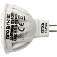YATO LED žiarovka 5W MR16 265 lúmen 12V ( 25W )