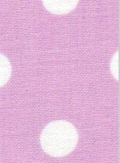 HAMAVISS textil  HAMAVISS obrus – ružový s bodkami 70×70 cm