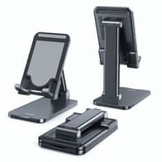 Joyroom Skladací stojan Joyroom držiak na telefón alebo tablet - Čierna KP22538