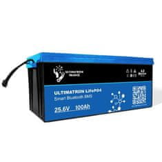 HADEX LiFePO4 akumulátor Ultimatron YX Smart BMS 25,6V/100Ah
