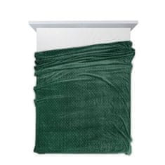 DESIGN 91 Jednofarebná deka - Cindy 4 zelená, š. 170 cm x d. 210 cm