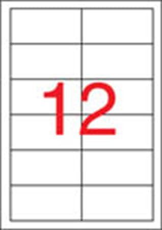Apli Etiketa, ILC, 97 x 42,4 mm, dvojradové, 1200 ks/bal., 01288
