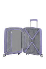 Cestovný kufor Soundbox 55cm fialová Spinner rozšíriteľný