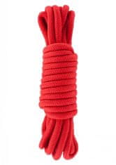 Hidden Desire Hidden Desire Bondage Rope 5 meter / bondážne lano, Červená