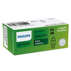 Philips Philips T10.5x30 12V 10W 12860LL longerlife