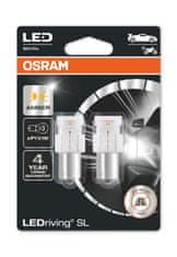 Osram OSRAM LED PY21W 7507DYP-02B AMBER 12V 1,5W BAU15S