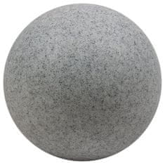 HEITRONIC HEITRONIC Svetelná guľa MUNDAN granit 500mm 35958