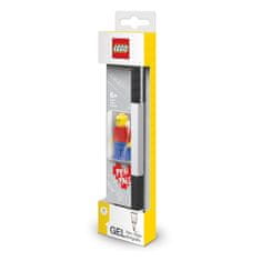 LEGO Stationery LEGO Gélové pero s minifigúrkou - čierne