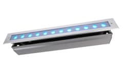 Light Impressions Light Impressions Deko-light zemné svietidlo Line V RGB 24V DC 21,60 W 340 lm 549 mm strieborná 730437