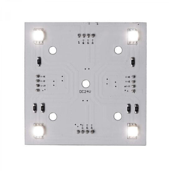 Light Impressions Light Impressions KapegoLED modulárny systém Modular Panel II 2x2 24V DC 1,50 W 6300 K 74 lm 65 mm 848004
