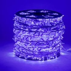 DecoLED DecoLED LED svetelná reťaz - 100m, 2000 modrých diód, biely kábel