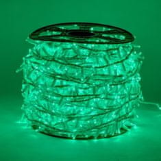DecoLED DecoLED LED svetelná reťaz - 100m, 2000 zelených diód, biely kábel
