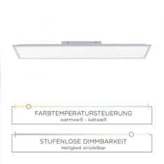 PAUL NEUHAUS Leuchten DIRECT LED stropné svietidlo, panel, hranaté, 120x30cm 2700-5000K LD 14757-21