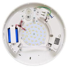 Ecolite Ecolite LED sv. vr. Nouzák, IP44,18W, 1480lm, biele W131 / EM / LED / B-3000