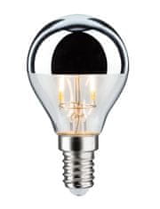 Paulmann Paulmann LED kvapka 2,6 W E14 zrkadlový svrchlík strieborná teplá biela 286.63 28663