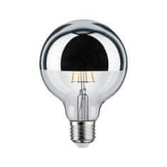 Paulmann Paulmann LED Globe 6,5 W E27 zrkadlový svrchlík strieborná teplá biela stmievateľné 286.73 28673