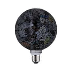 Paulmann Paulmann LED G125 E27 Miracle Mosaic čierna 2700K stmievateľné 287.46 28746