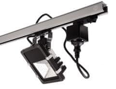 Light Impressions Deko-Light koľajnicový systém 3-fázový 230V D Line montážny adaptér pre ďalšie komponenty max. 10kg čierna RAL 9011 66,5 710056