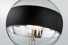 Paulmann Paulmann LED Globe 6,5 W E27 kruhové zrkadlo čierna mat teplá biela stmievateľné 286.82 28682