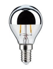 Paulmann Paulmann LED kvapka 2,6 W E14 zrkadlový svrchlík strieborná teplá biela 286.63 28663