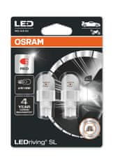 Osram OSRAM LED W16W 921DRP-02B RED 12V 2W W2.1x9.5d PREMIUM