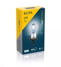 Elta ELTA H15 VisionProBlue plus 50procent 15 / 55W 12V PGJ23t-1 sada 2ks EB2715TR