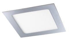 Rabalux LED zápustné stropné svietidlo Lois 12W | 800lm | 4000K | IP44 | 17cm - chróm