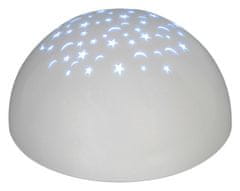 Rabalux Rabalux detská nočná lampička s projektorom Lina LED 0,5W biela RGB 1470