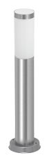 Rabalux Rabalux vonkajšie stĺpikové svietidlo Inox torch E27 1x MAX 25W saténová chrómová IP44 8263