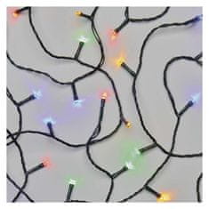 EMOS EMOS LED vianočná reťaz, 12 m, vonkajšie aj vnútorné, multicolor, programy D4AM08