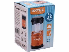 Extol Light Svietidlo LED kempingové, 4x LED, 40lm, 3x AA, dĺžka 140mm