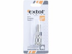 Extol Premium Rýchlospojka vzduchová 1/2" zásuvka pre hadicu, EXTOL PREMIUM