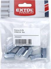 Extol Premium Matica predĺžená DIN6334 ZN, 8ks, M8x24, EXTOL PREMIUM