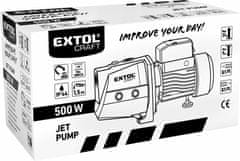 Extol Craft Čerpadlo prúdové, príkon 500W, 3080l/hod, max. výtlak 31m, EXTOL CRAFT