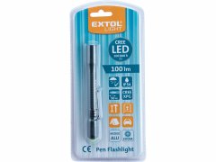 Extol Light Svietidlo hliníkové, XPG CREE LED, 100lm, 2xAAA, IP54, EXTOL LIGHT