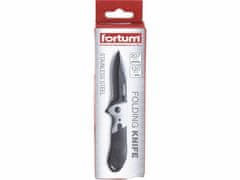 Fortum Nož zatvárací s poistkou 207mm, klip na opasok, FORTUM