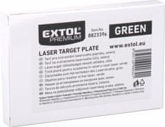 Extol Premium Terčík k laserovej vodováhe plastový, zelený, EXTOL PREMIUM