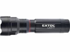 Extol Light Svietidlo 3W XPE (100lm) + 3W COB bočné (150lm) LED, 4xAAA, dĺžka 170mm