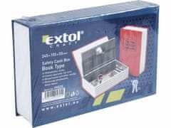 Extol Craft Bezpečnostná schránka - kniha 245x155x55mm, EXTOL CRAFT