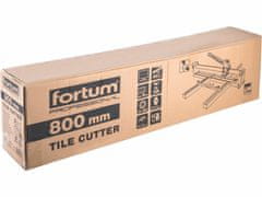 Fortum Rezačka na dlažbu kompaktná, 800mm, 25 priemyselných ložísk, FORTUM