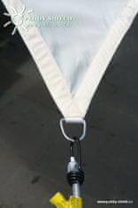 Peddy Shield Náhradné elastické laná / popruhy 3 ks s montážnym balíčkom